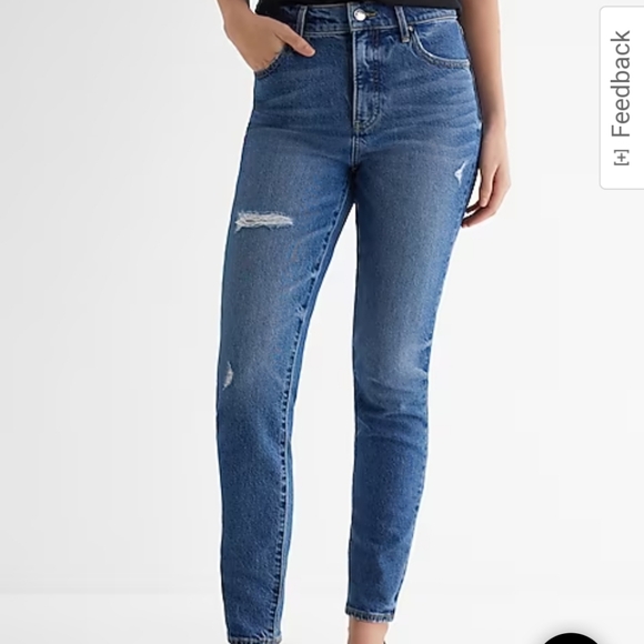 High Waisted Ripped '90s Skinny Jeans - Picture 2 of 7